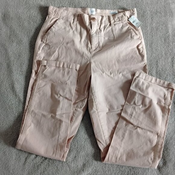 Gap cotton pants High Rise Straight Khakis - Picture 1 of 3